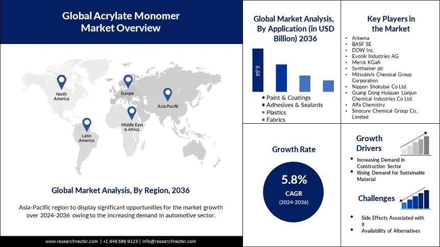 Acrylate Monomers Market Demand